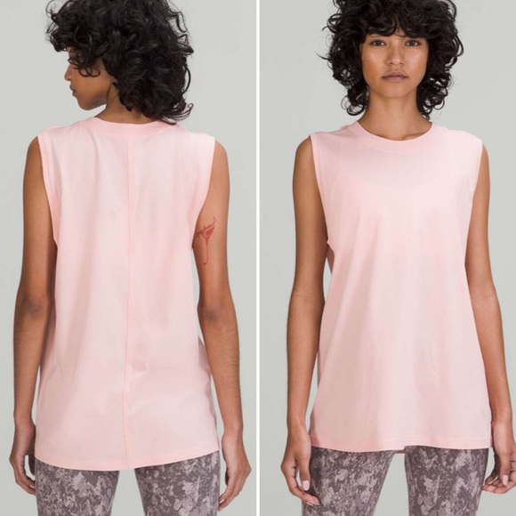 lululemon athletica Tops - Lululemon All Yours Tank Top in Dew Pink Size 8 / 10
